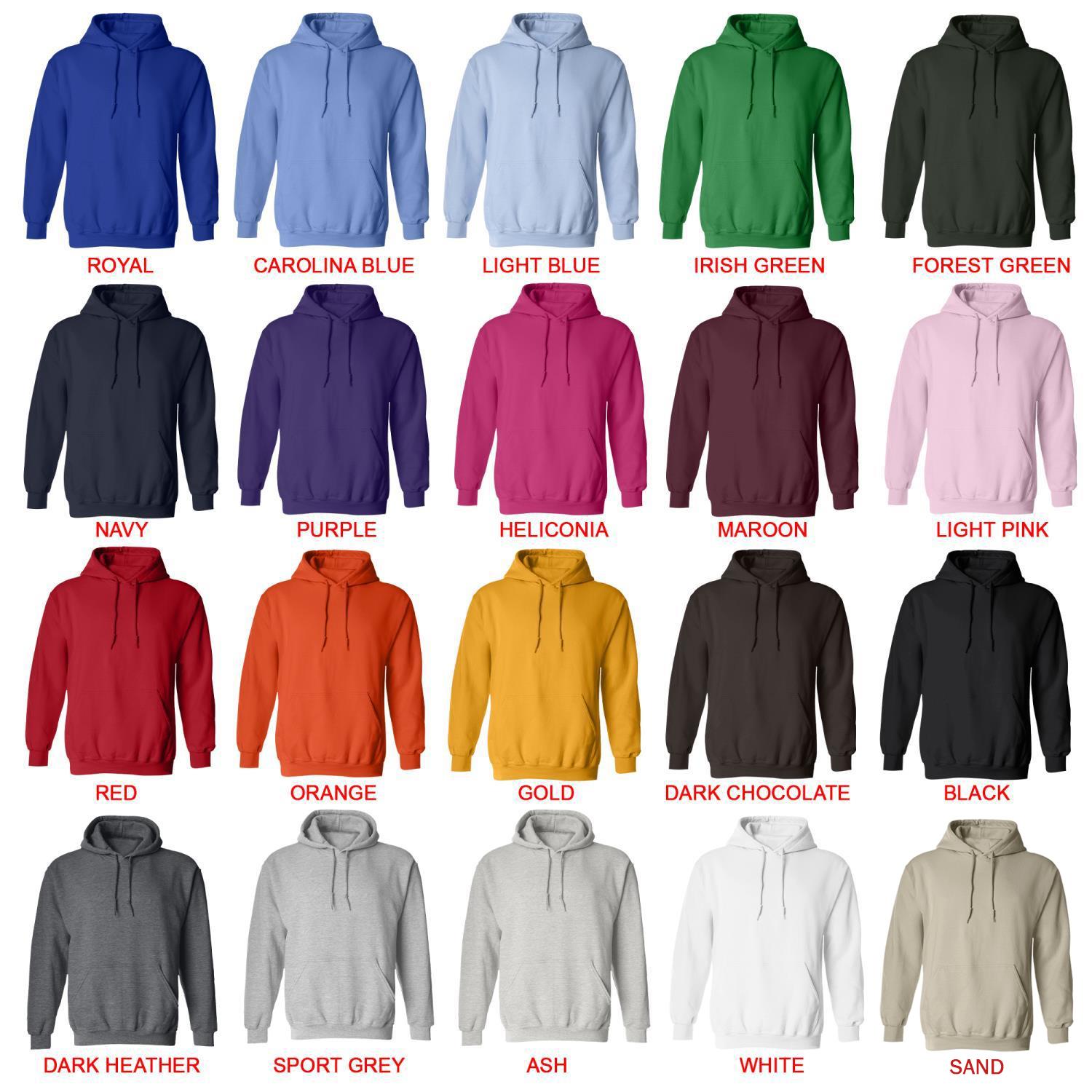 hoodie color chart - A Day to Remember Shop