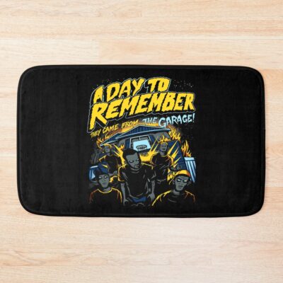 A Day To Remember Band Mens Black Bath Mat