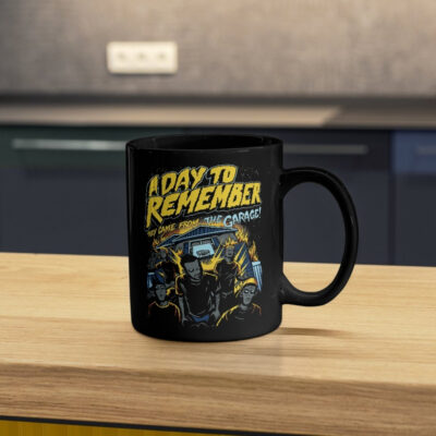 A Day To Remember Band Mens Black Mug