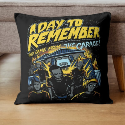 A Day To Remember Band Mens Black Pillow