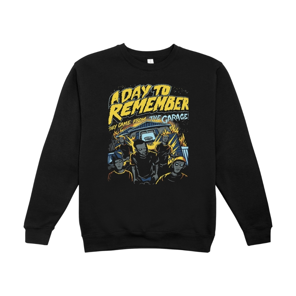 A Day To Remember Band Mens Black Sweatshirt