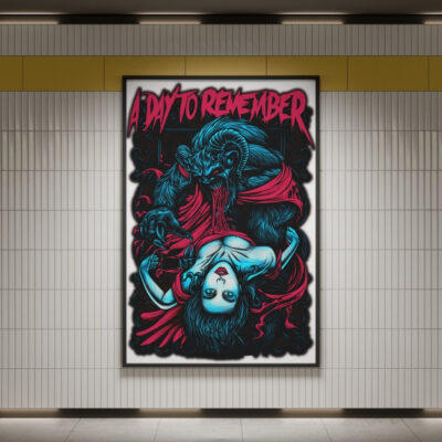 A Day To Remember Beauty & the Beast Wall Art