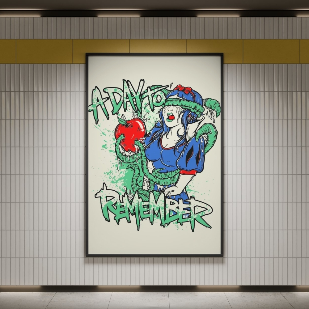 A Day To Remember Sticks & Bricks Wall Art