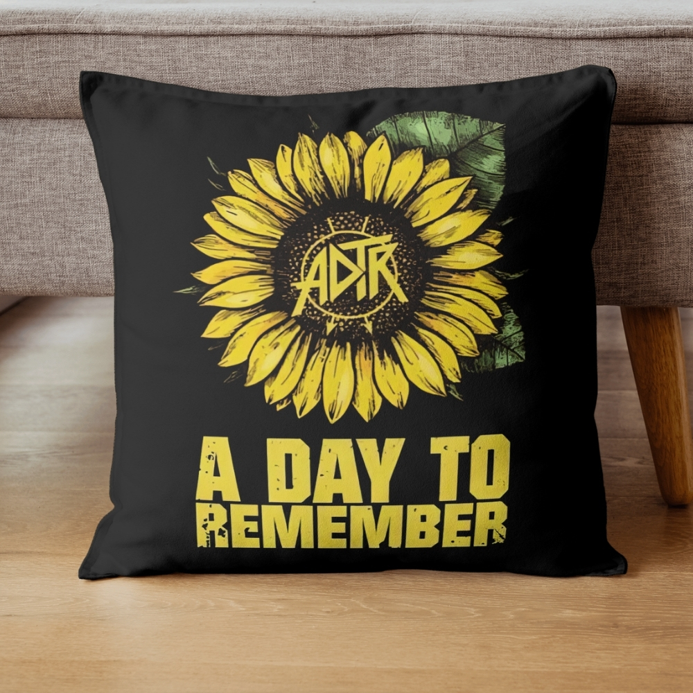 A Day To Remember Sunflower Pillow