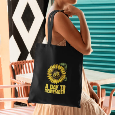 A Day To Remember Sunflower Tote Bag