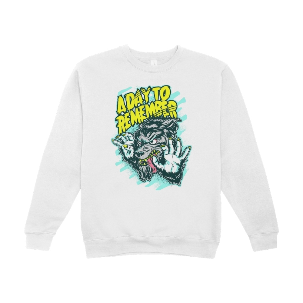 ADTR Werewolf Hardcore Punk Rock Monster Sweatshirt