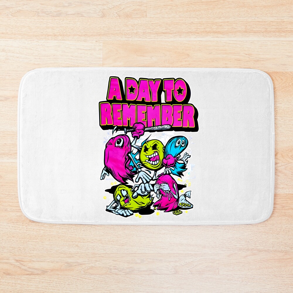Fashion Printed A Day To Remember Funny Bath Mat