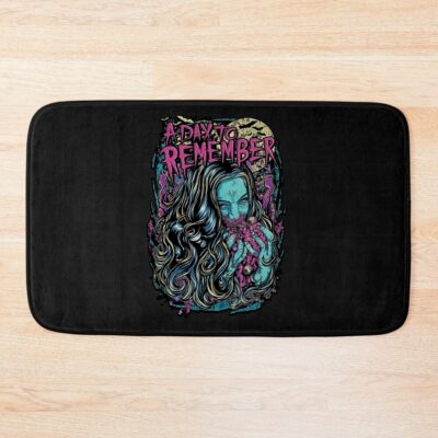 Vintage 2000s A Day To Remember AOP Graphic Bath Mat