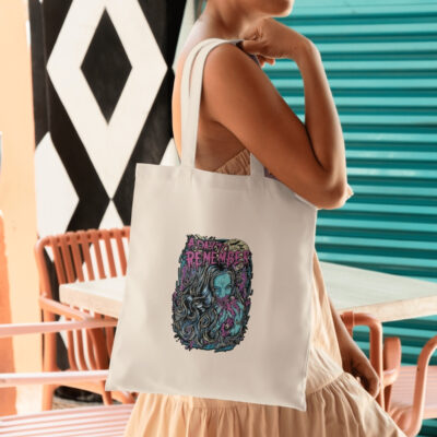 Vintage 2000s A Day To Remember AOP Graphic Tote